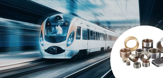 iglidur® E, zylindrisches Gleitlager mit Bund, mm - EFM